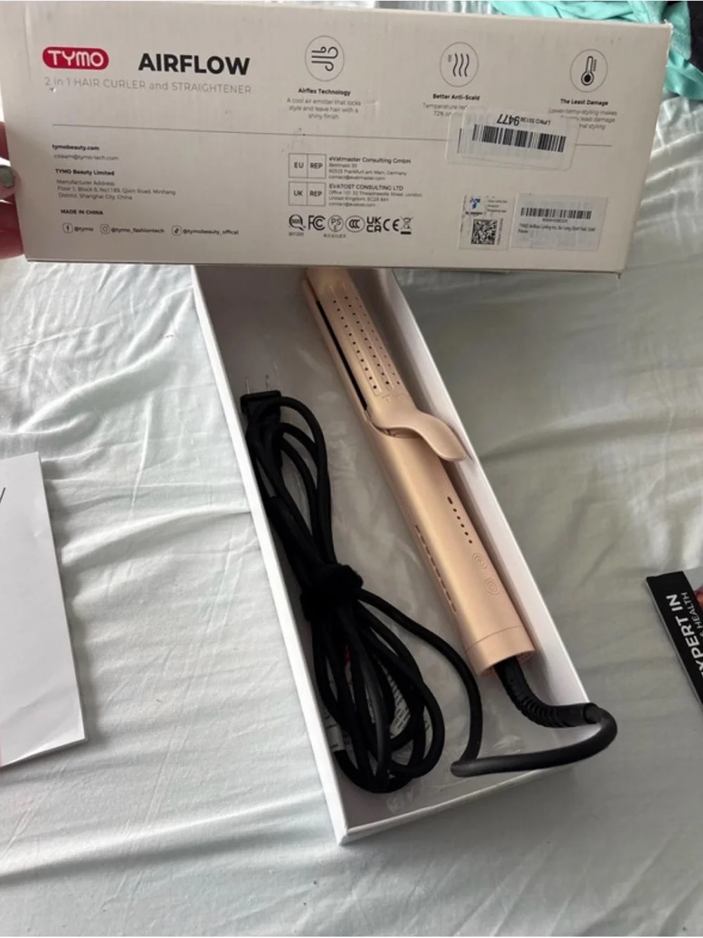 TYMO AIRFLOW 2in1 straightner